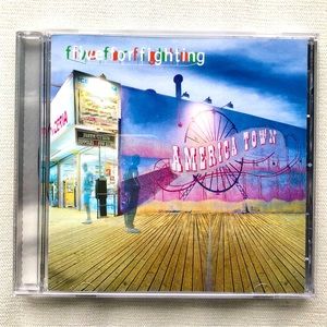 FIVE FOR FIGHTING AMERICA TOWN CD - LYRICS IN COVER - EXCELLENT CONDITION